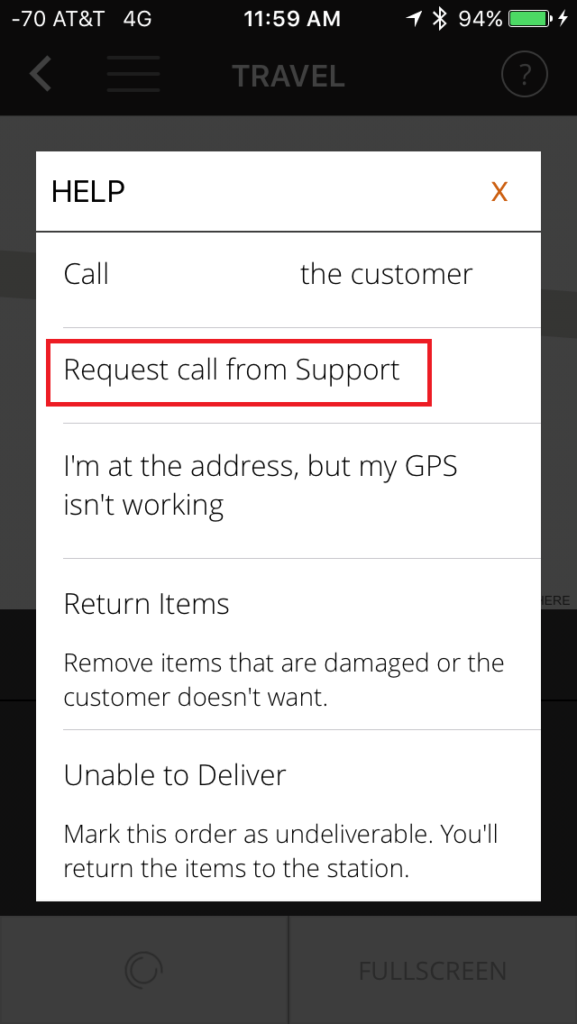 Amazon Flex support is just a tap away