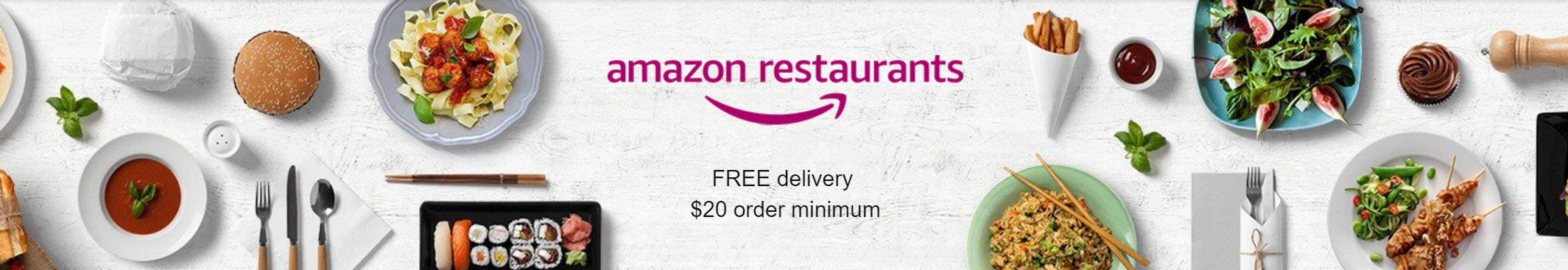 Amazon Restaurants has Amazon Flex drivers providing delivery services.